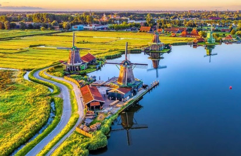 Zaanse Schans, Zaandam, North Holland, Netherlands